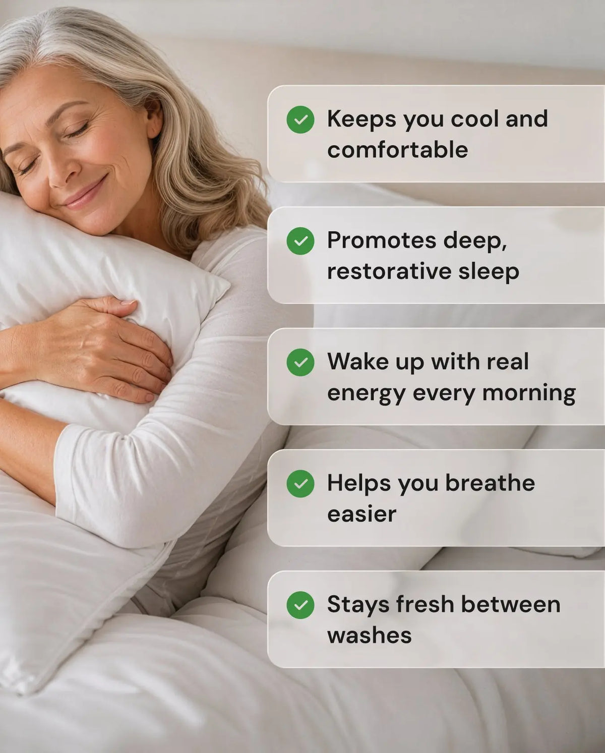QuietLab® Silk Pillowcase