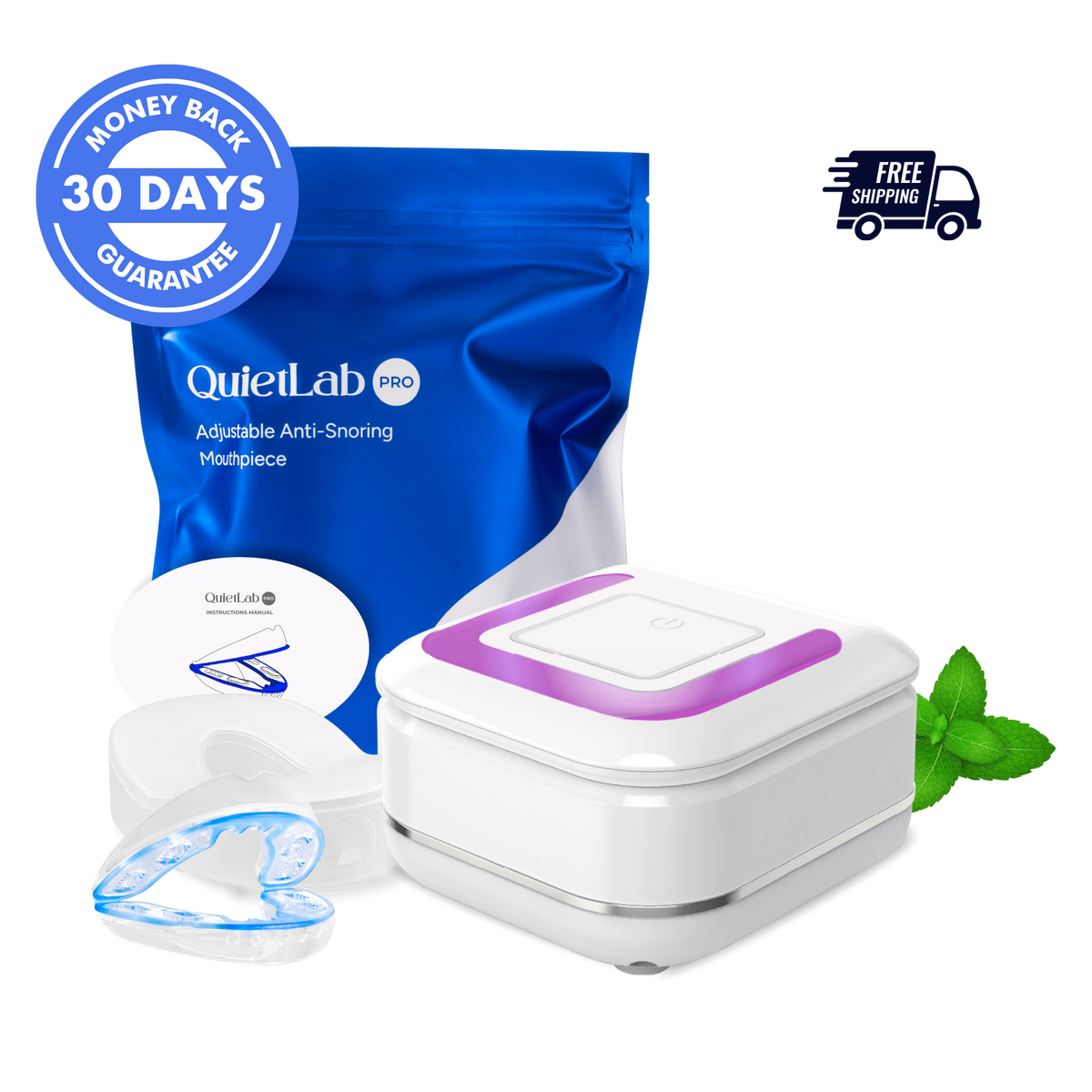 QuietLab® Automatic Ultrasonic UV Cleaner